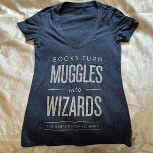 Harry Potter fitted women’s v neck t shirt